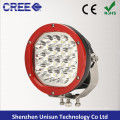 7 &quot;impermeável 12V 90W 18X5w CREE LED 4X4 Luz de condução